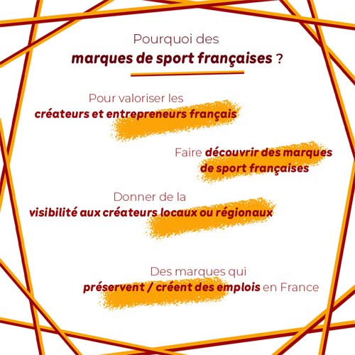 Pourquoi des marques de sport françaises