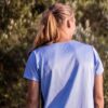 tshirt sport technique bleu clair Bosa femme Triloop fabriqué en France