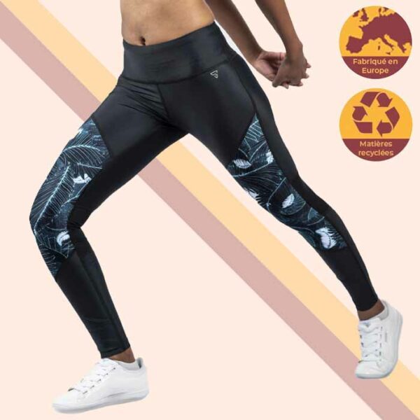 legging sport femme ecoresponsable made in europe recycle skin equivoque gayaskin