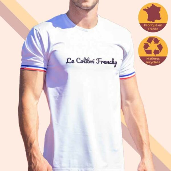 tshirt sport homme technique made in france ecoresponsable le frenchy le colibri frenchy face