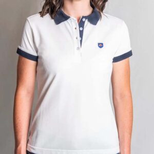 polo sport blanc made in france
