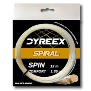 cordage tennis spiral multifilament confort effet spin dyreex